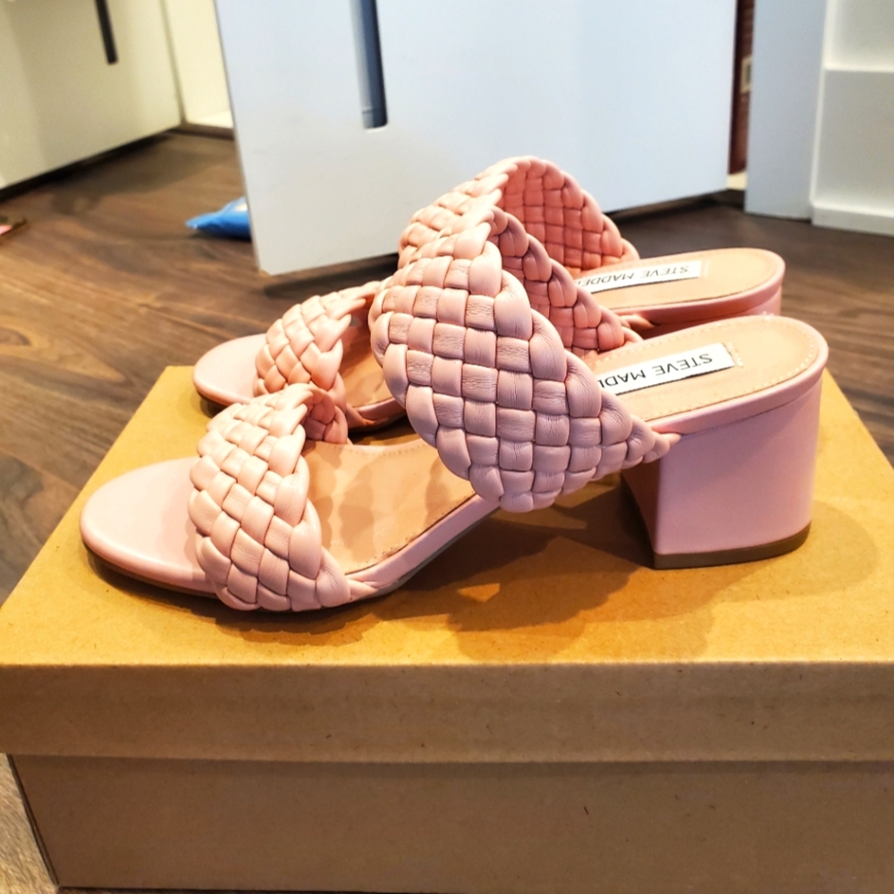 Steve Madden blush pink heels